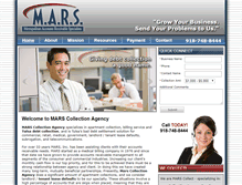 Tablet Screenshot of marscollect.com